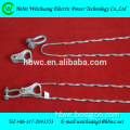 High tension electric power fittings/ Preformed dead end clamp